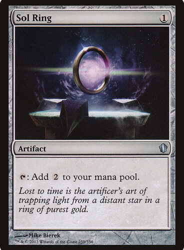 Sol Ring Commander 2013