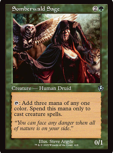 Somberwald Sage (Retro Frame) Innistrad Remastered