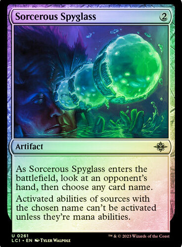 Sorcerous Spyglass The Lost Caverns of Ixalan (Foil)