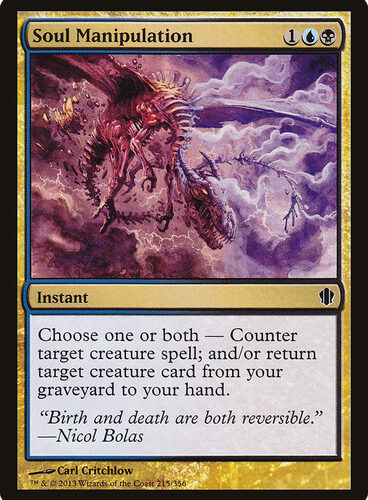 Soul Manipulation Commander 2013