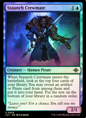 Staunch Crewmate The Lost Caverns of Ixalan (Foil)