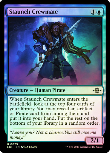 Staunch Crewmate The Lost Caverns of Ixalan (Foil)