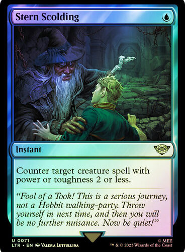 Stern Scolding The Lord of the Rings (Foil)