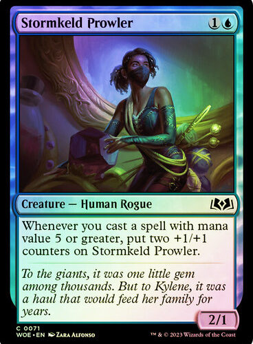 Stormkeld Prowler Wilds of Eldraine (Foil)