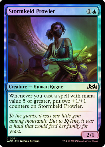 Stormkeld Prowler Wilds of Eldraine (Foil)