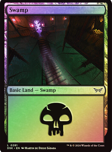 Swamp (#281) Duskmourn: House of Horror (Foil)