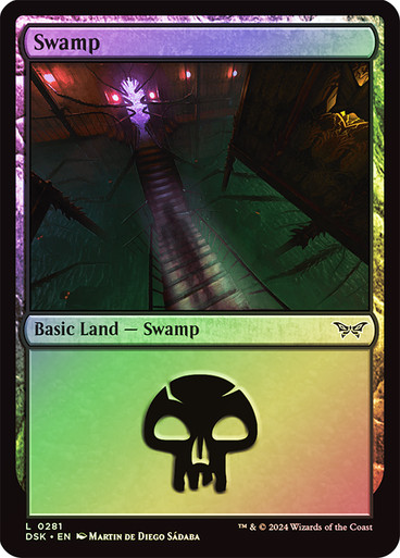 Swamp (#281) Duskmourn: House of Horror (Foil)