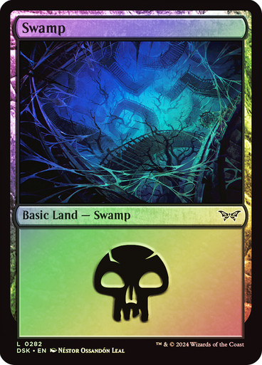 Swamp (#282) Duskmourn: House of Horror (Foil)
