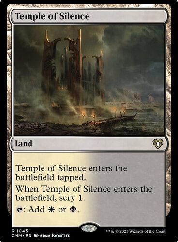 Temple of Silence Commander Masters