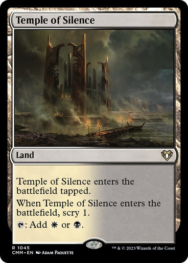 Temple of Silence Commander Masters