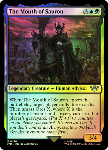 The Mouth of Sauron The Lord of the Rings (Foil)