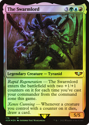 The Swarmlord Warhammer 40,000 Commander (Foil)
