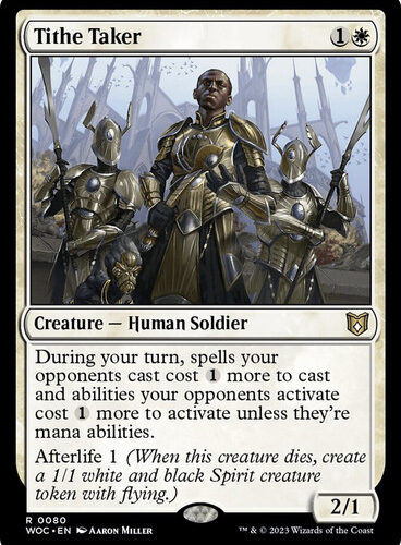 TitheTaker__61158 Tithe Taker Wilds of Eldraine Commander