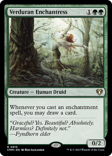 VerduranEnchantress__12899 Verduran Enchantress Commander Masters