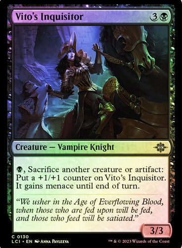 Vito's Inquisitor The Lost Caverns of Ixalan (Foil)