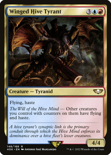 WingedHiveTyrant__44604 Winged Hive Tyrant Warhammer 40,000 Commander