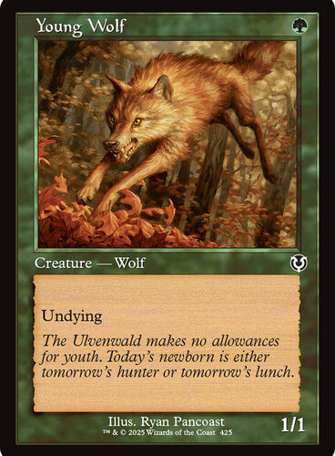 Young Wolf (Retro Frame) Innistrad Remastered
