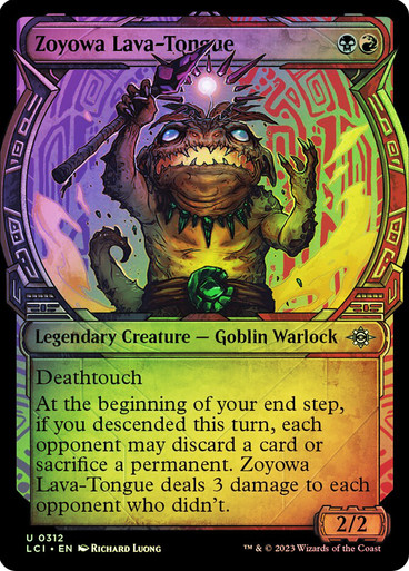 Zoyowa Lava-Tongue (Showcase) The Lost Caverns of Ixalan - Variants (Foil)