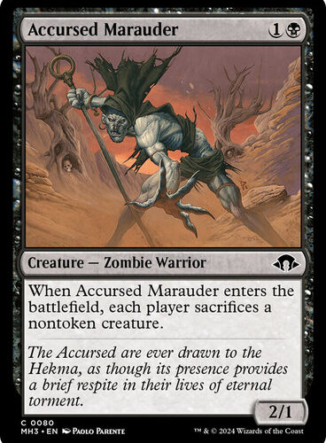 Accursed Marauder Modern Horizons 3