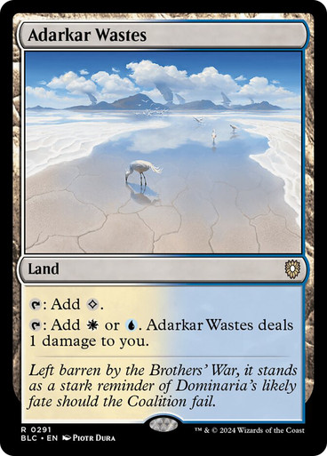 AdarkarWastes__79012 Adarkar Wastes Bloomburrow Commander