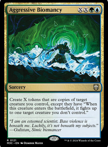 Aggressive Biomancy Modern Horizons 3 Commander