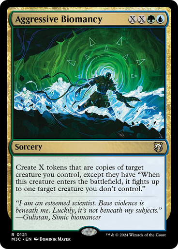 AggressiveBiomancy__19233 Aggressive Biomancy Modern Horizons 3 Commander