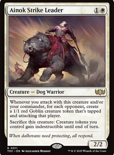 Ainok Strike Leader Tarkir: Dragonstorm Commander