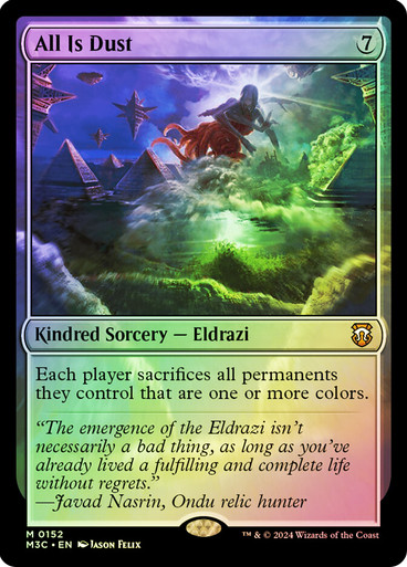 AllIsDust__38851 All Is Dust (Ripple Foil) Modern Horizons 3 Commander - Alternate Foil (Foil)