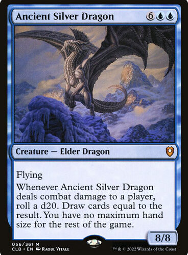 Ancient Silver Dragon Commander Legends: Baldur's Gate
