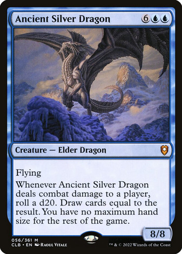 AncientSilverDragon__23708 Ancient Silver Dragon Commander Legends: Baldur's Gate
