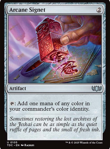 Arcane Signet Tarkir: Dragonstorm Commander