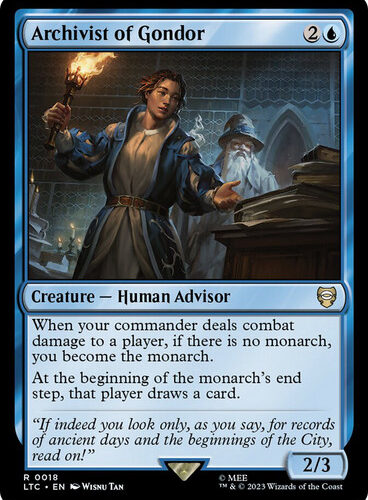 Archivist of Gondor The Lord of the Rings Commander