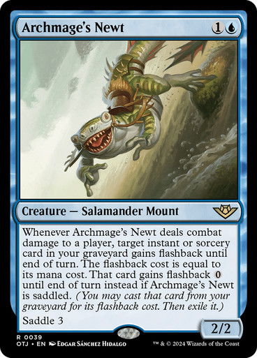 ArchmagesNewt__93329 Archmage's Newt Outlaws of Thunder Junction