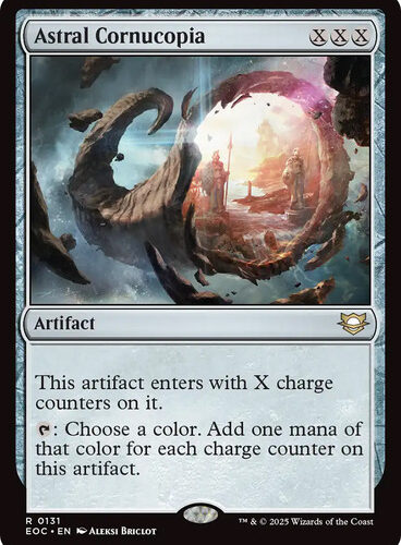 Astral Cornucopia Edge of Eternities Commander