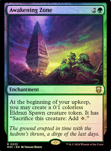 Awakening Zone (Ripple Foil) Modern Horizons 3 Commander - Alternate Foil (Foil)