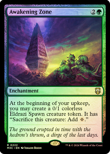 AwakeningZone__47176 Awakening Zone (Ripple Foil) Modern Horizons 3 Commander - Alternate Foil (Foil)