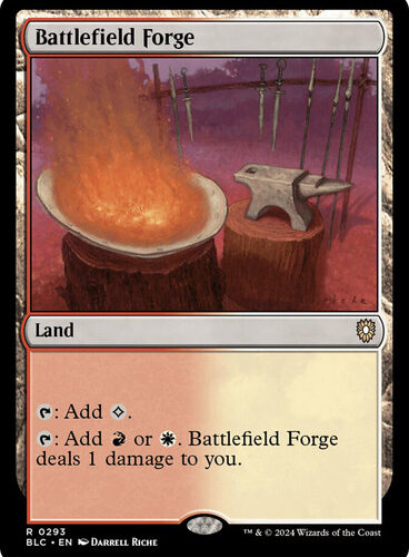 Battlefield Forge Bloomburrow Commander
