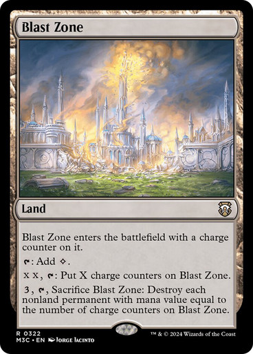 Blast Zone Modern Horizons 3 Commander