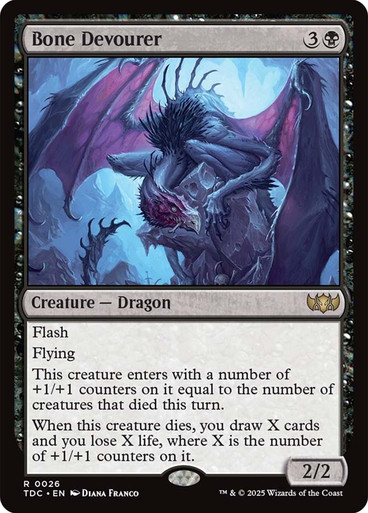 Bone Devourer Tarkir: Dragonstorm Commander