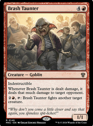 BrashTaunter__10715 Brash Taunter Murders at Karlov Manor Commander