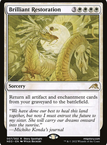 Brilliant Restoration Kamigawa: Neon Dynasty