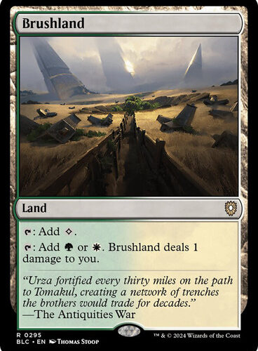 Brushland Bloomburrow Commander