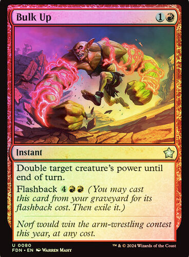 Bulk Up Foundations (Foil)