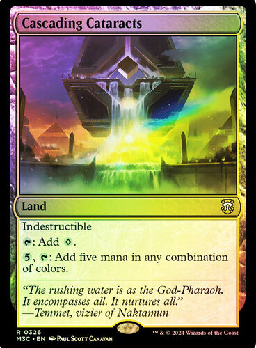 CascadingCataracts__03667 Cascading Cataracts (Ripple Foil) Modern Horizons 3 Commander - Alternate Foil (Foil)
