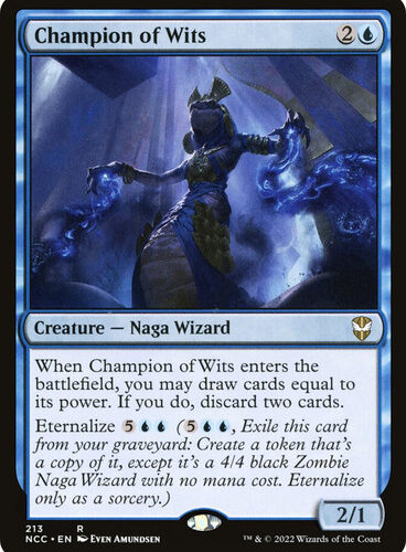 ChampionOfWits__27455 (1) Champion of Wits Streets of New Capenna Commander