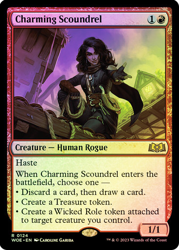 Charming Scoundrel Wilds of Eldraine (Foil)