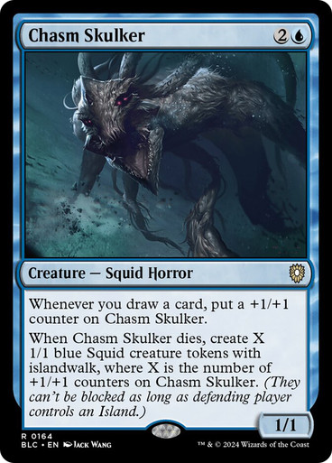 Chasm Skulker Bloomburrow Commander