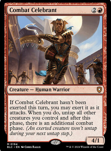 Combat Celebrant Bloomburrow Commander