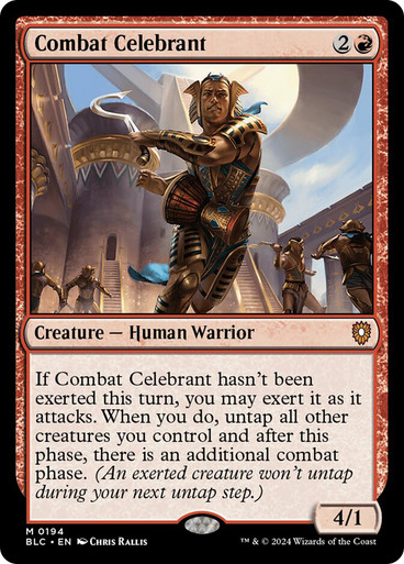 Combat Celebrant Bloomburrow Commander