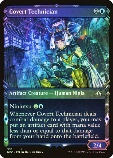 Covert Technician (Showcase) Kamigawa: Neon Dynasty - Variants (Foil)